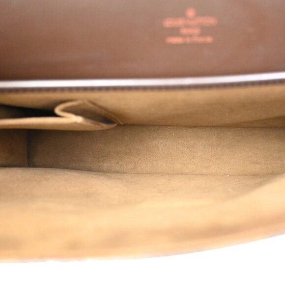 LOUIS VUITTON Altona PM Briefcase Hand Bag Damier Leather Brown - Picture 9 of 16